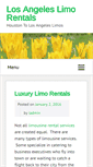 Mobile Screenshot of losangeles-limo-service.net