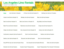 Tablet Screenshot of losangeles-limo-service.net